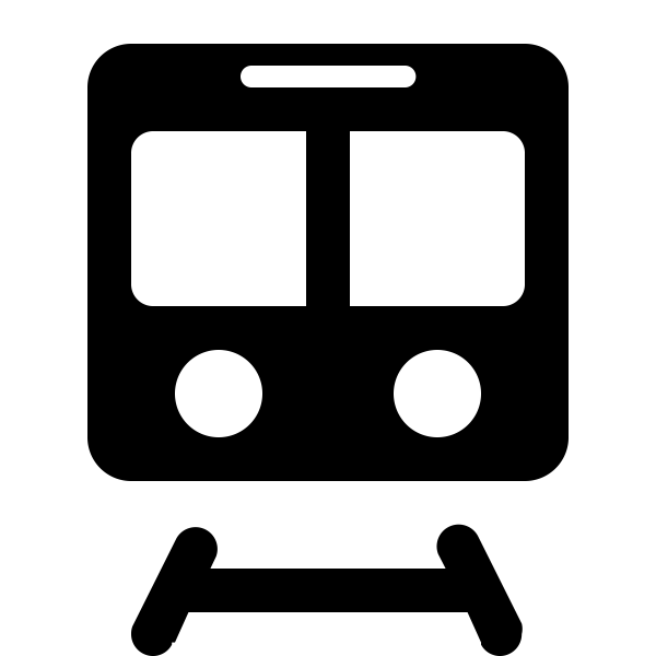 SVG Rail silhouette