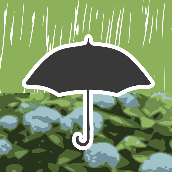 SVG Rain in autumn