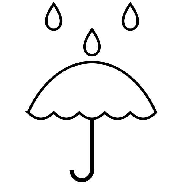 SVG Rain symbol