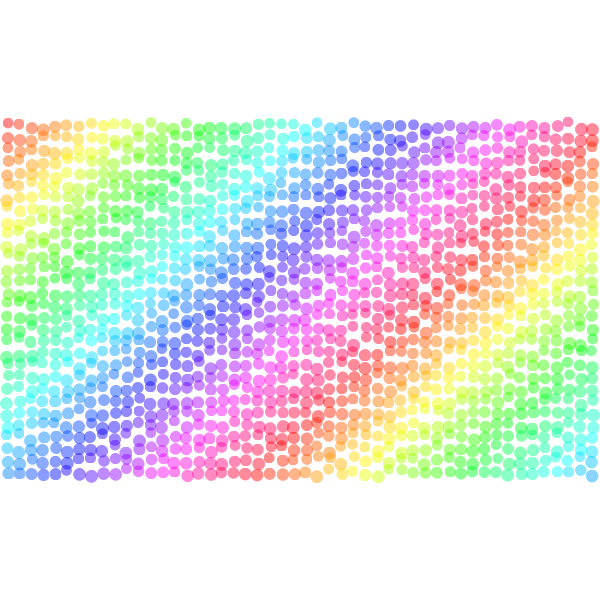 SVG rainbow circles 02