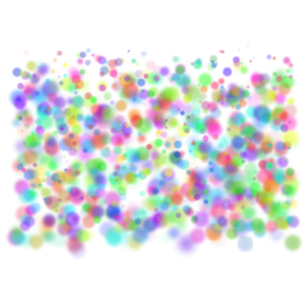 SVG rainbow circles 06
