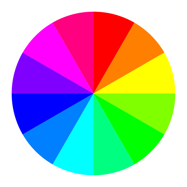 SVG Rainbow colors