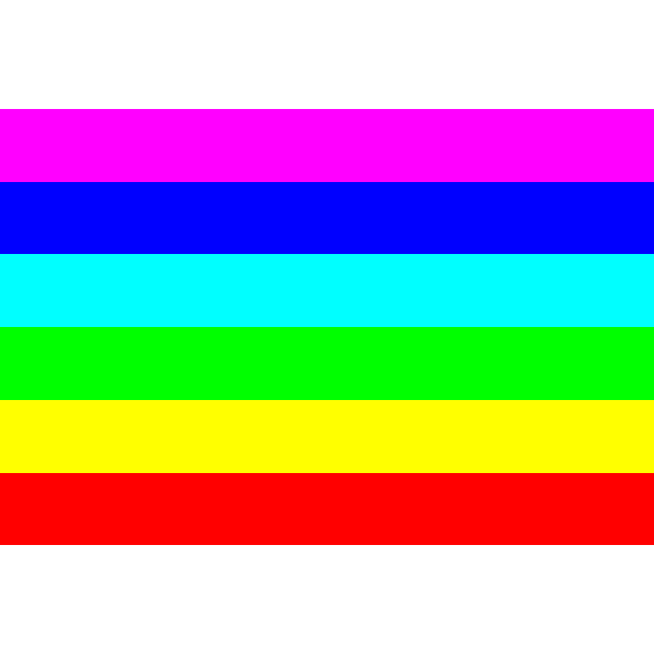 SVG Rainbow flag LGBT symbol