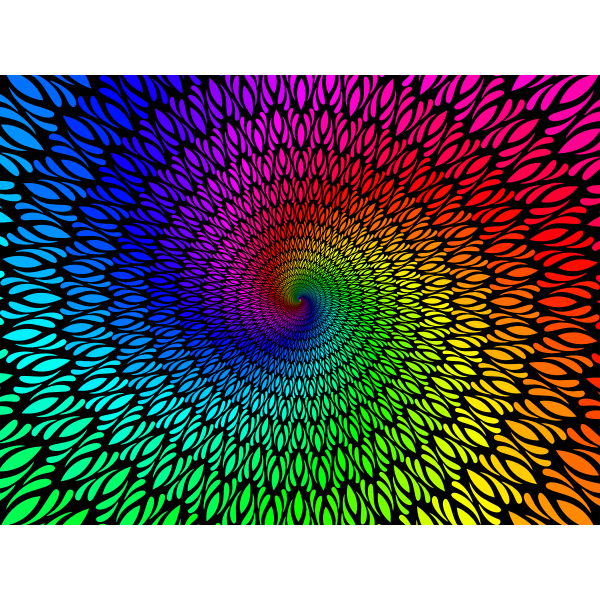 SVG Rainbow pattern