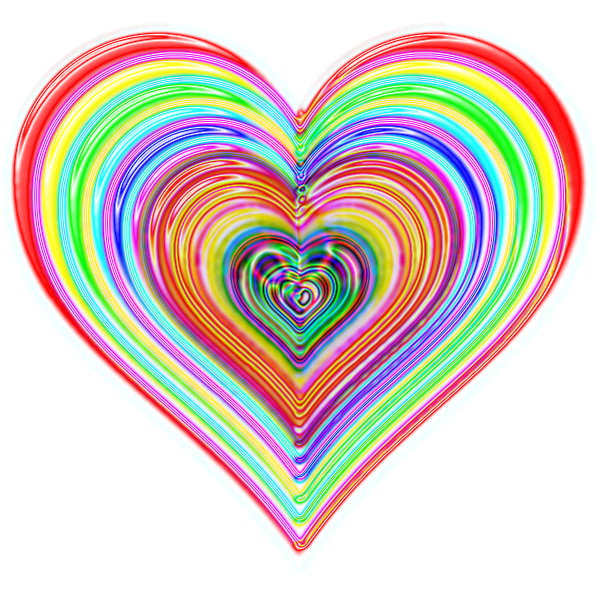 SVG Rainbowrific Heart Enhanced 2