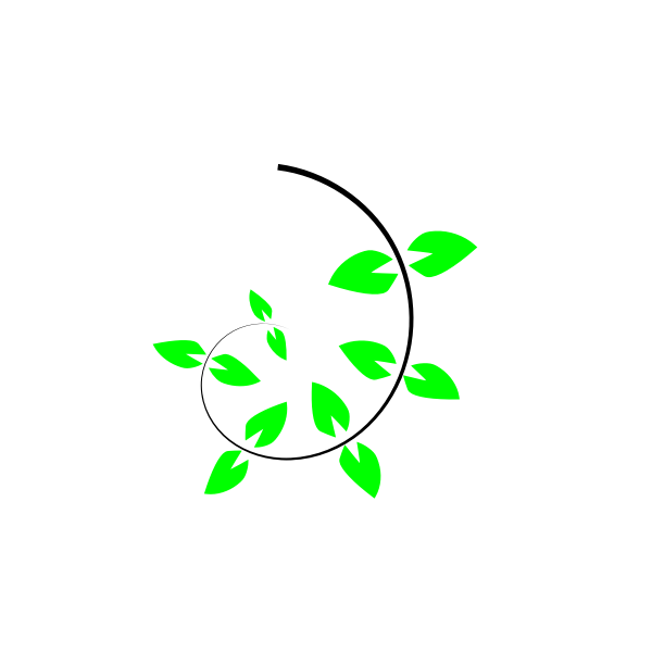 SVG rampicante