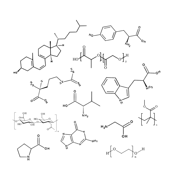 SVG Random chemical formulas