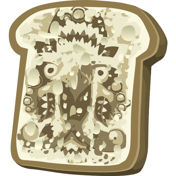 SVG rare items pareidolic cosma toast