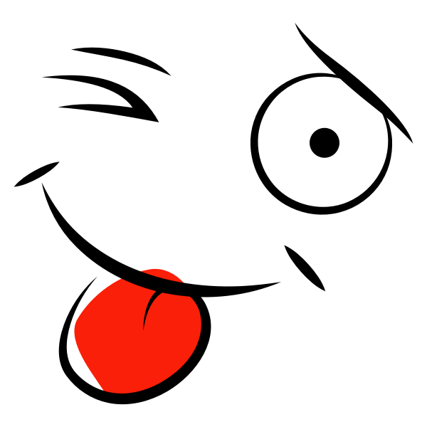 SVG Raspberry smiley