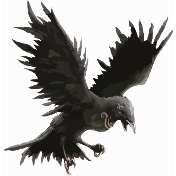 SVG Raven