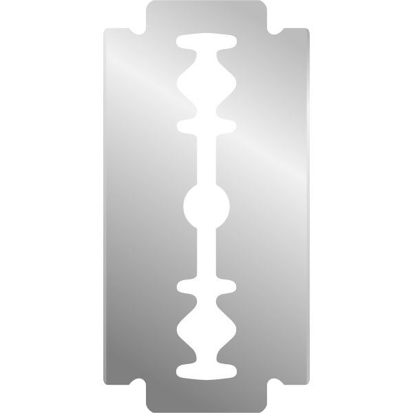 SVG Razor blade