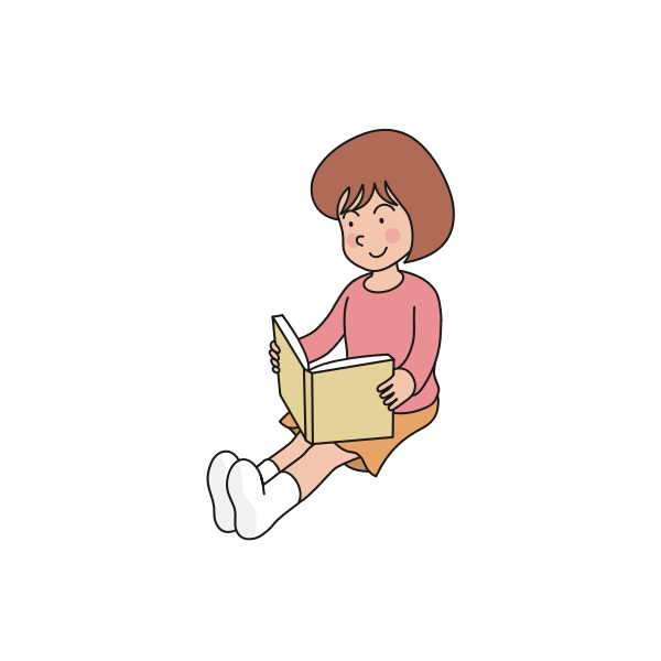 SVG Reading book