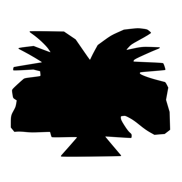 SVG Reading silhouette
