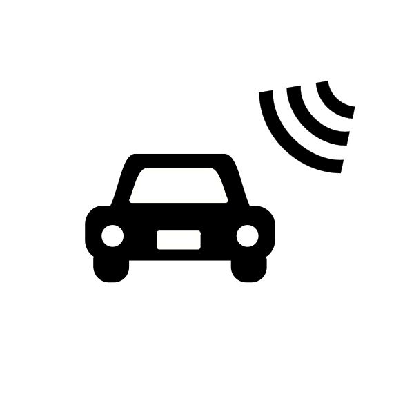 SVG Receiving car