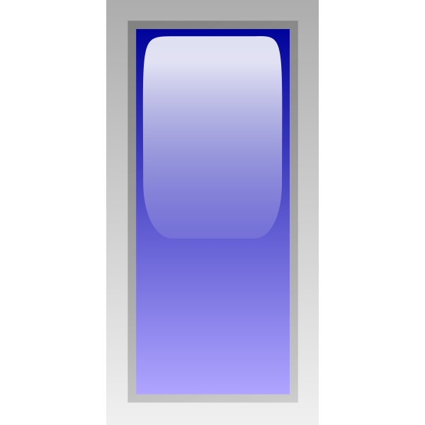 SVG Rectangular blue box vector illustration
