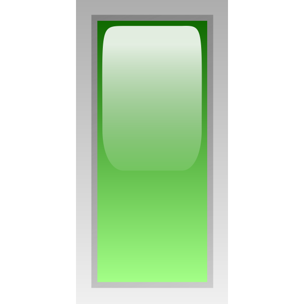 SVG Rectangular green box vector clip art