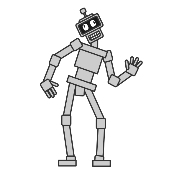 SVG Rectangular robot