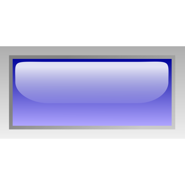 SVG Rectangular shiny blue box vector image