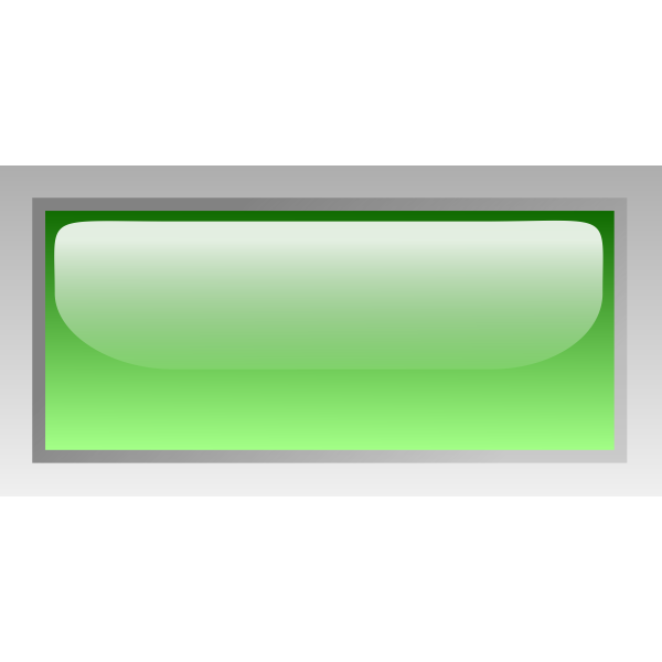 SVG Rectangular shiny green box vector clip art