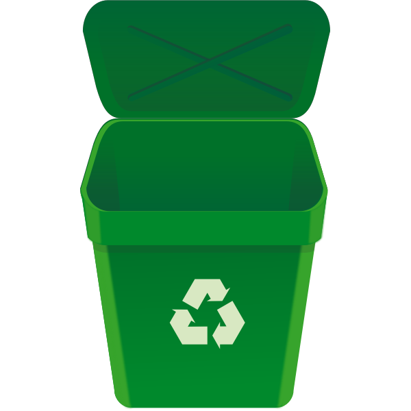 SVG recycle can