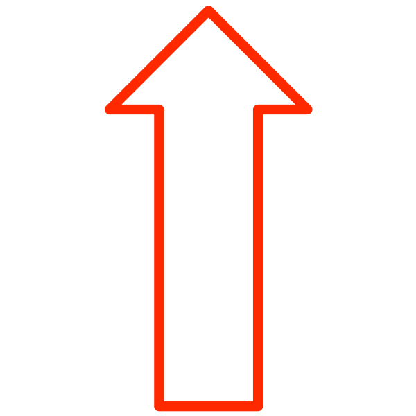 SVG Red 039039up039039 arrow