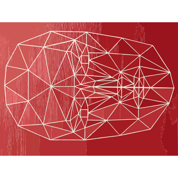 SVG Red abstract picture