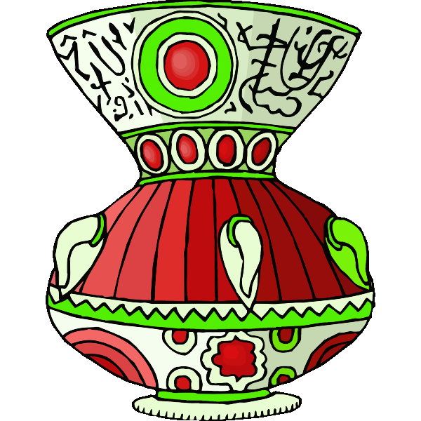 SVG Red and green container