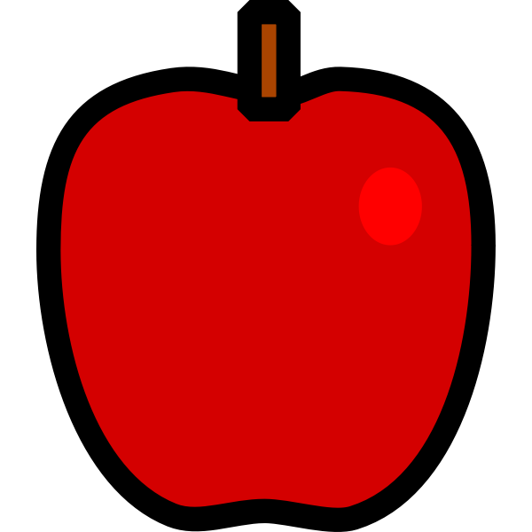 SVG Red apple-1573222103