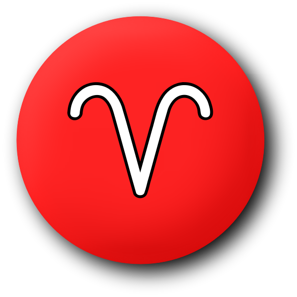 SVG Red Aries sign