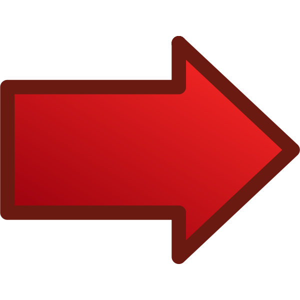 SVG Red arrow pointing right vector image