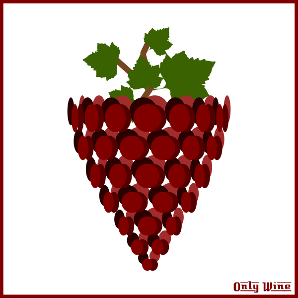 SVG Red arty grapes