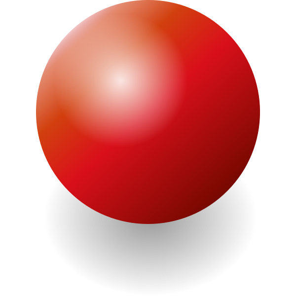 SVG Red ball