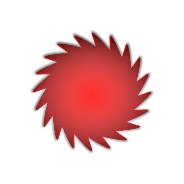 SVG Red blade