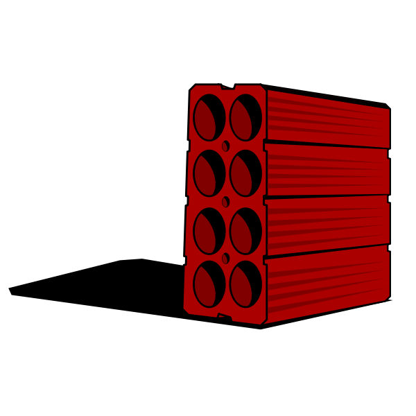 SVG Red Brick vector