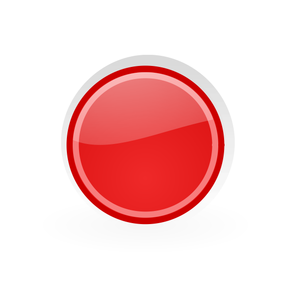 SVG Red button in dark red frame graphics
