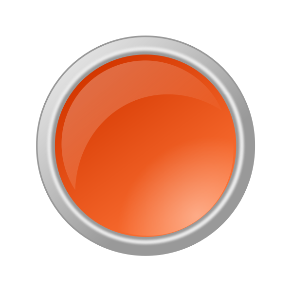 SVG Red button in gray frame vector illustration