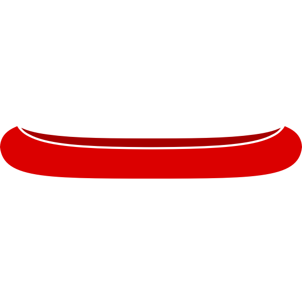 SVG Red canoe