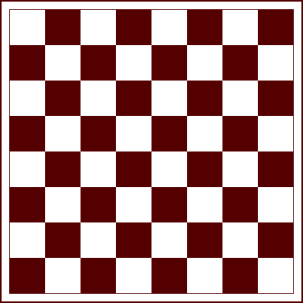 SVG Red checker board