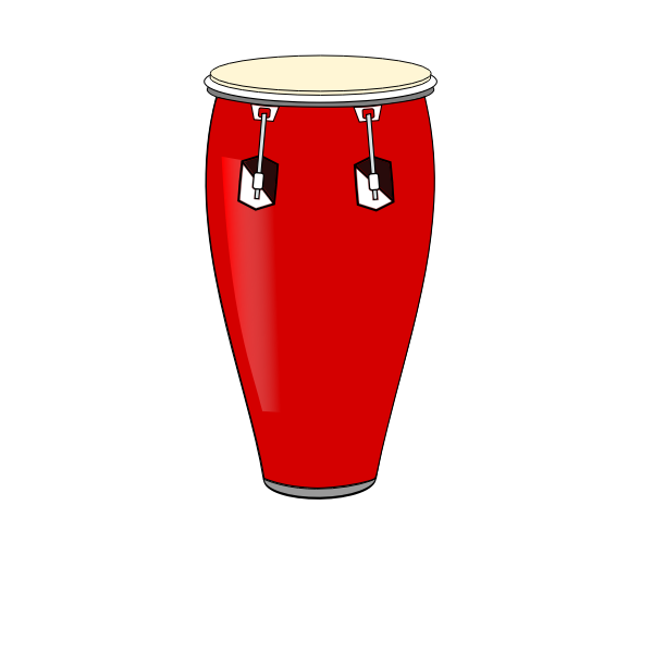 SVG Red conga