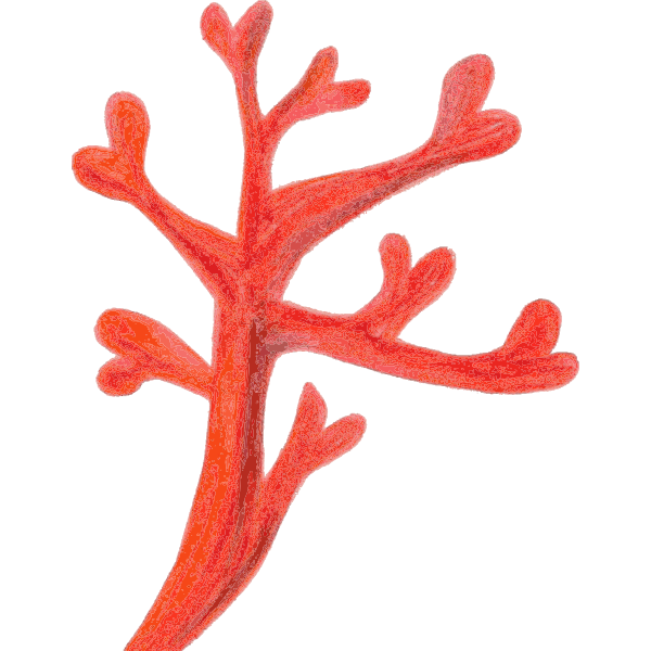 SVG Red coral