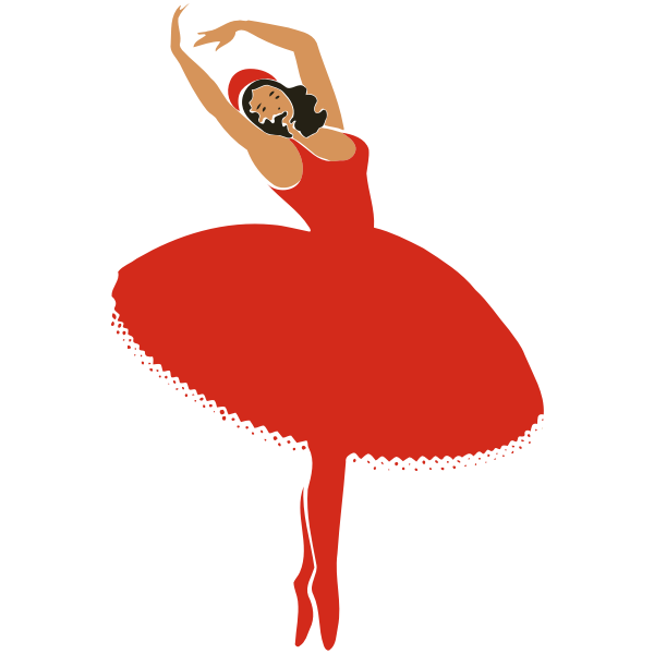 SVG Red dancer