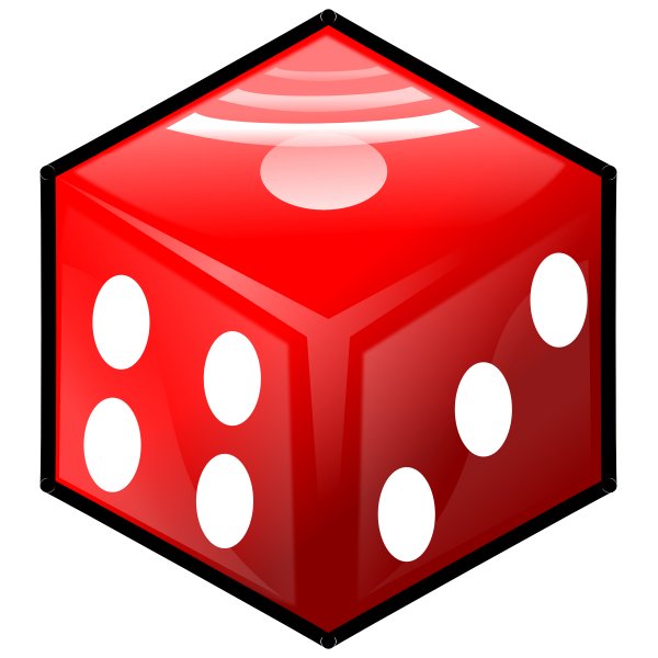 SVG Red Die