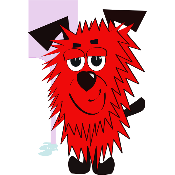 SVG Red dog