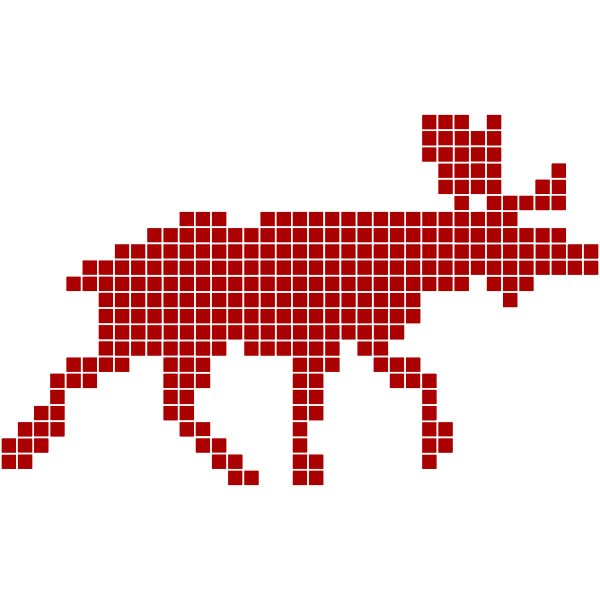 SVG Red elk