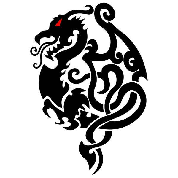 SVG Red-eyed dragon