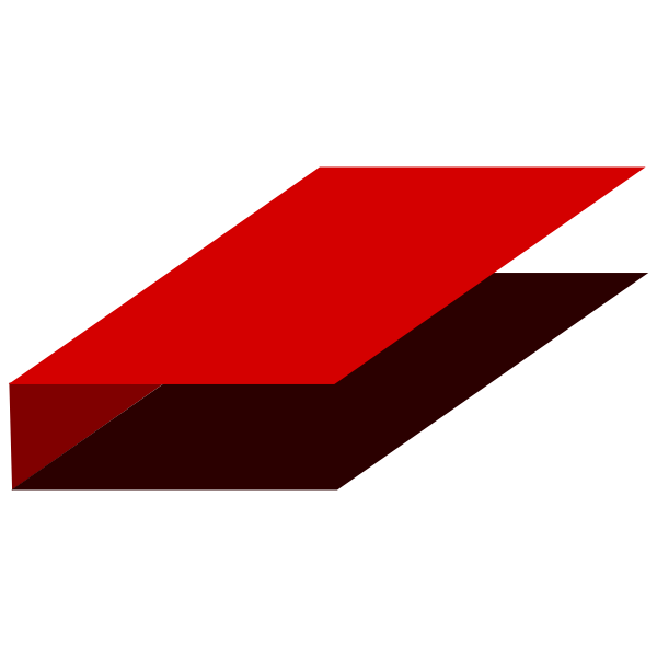 SVG Red fileboard