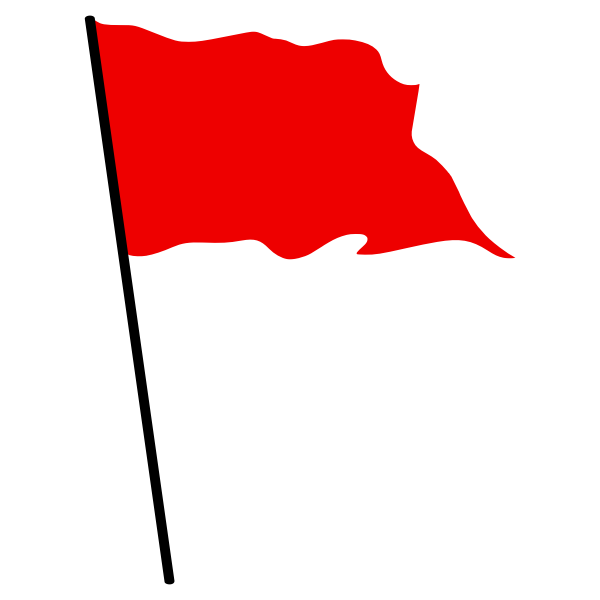 SVG red flag2 bayrak1