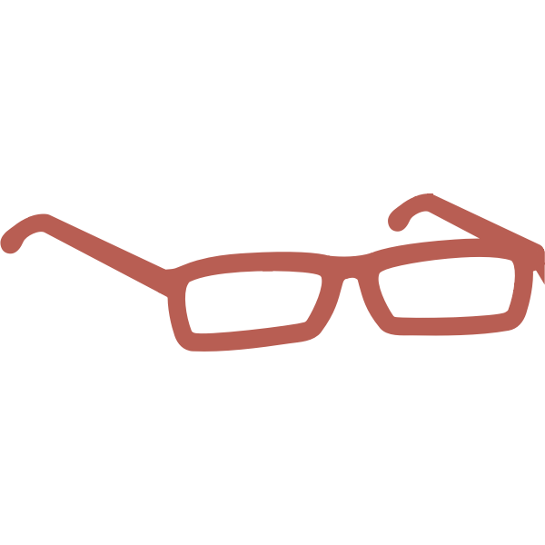 SVG Red frames for sunglasses