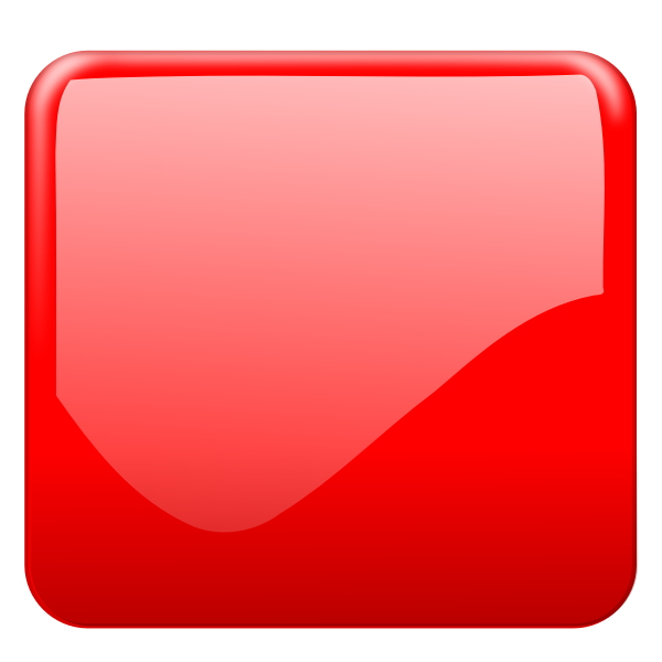 SVG Red glossy button