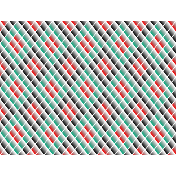 SVG Red green and black tiles
